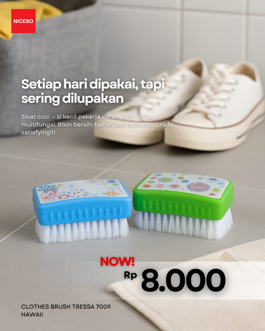 	Clothes Brush Tressa 7009 HAWAII