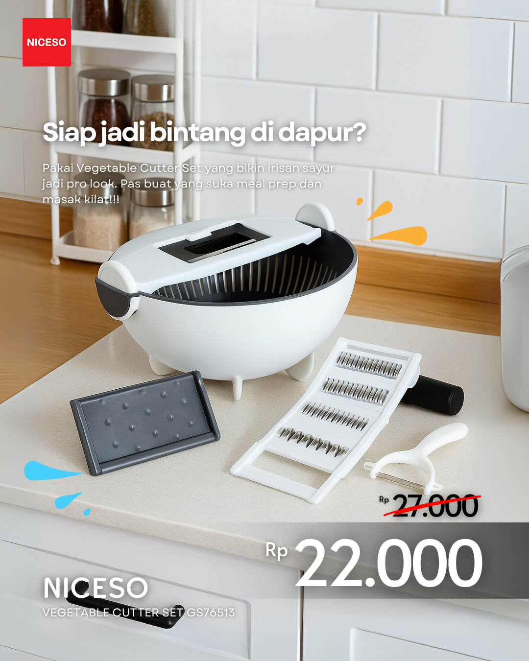 	Vegetable Cutter Set GS76513